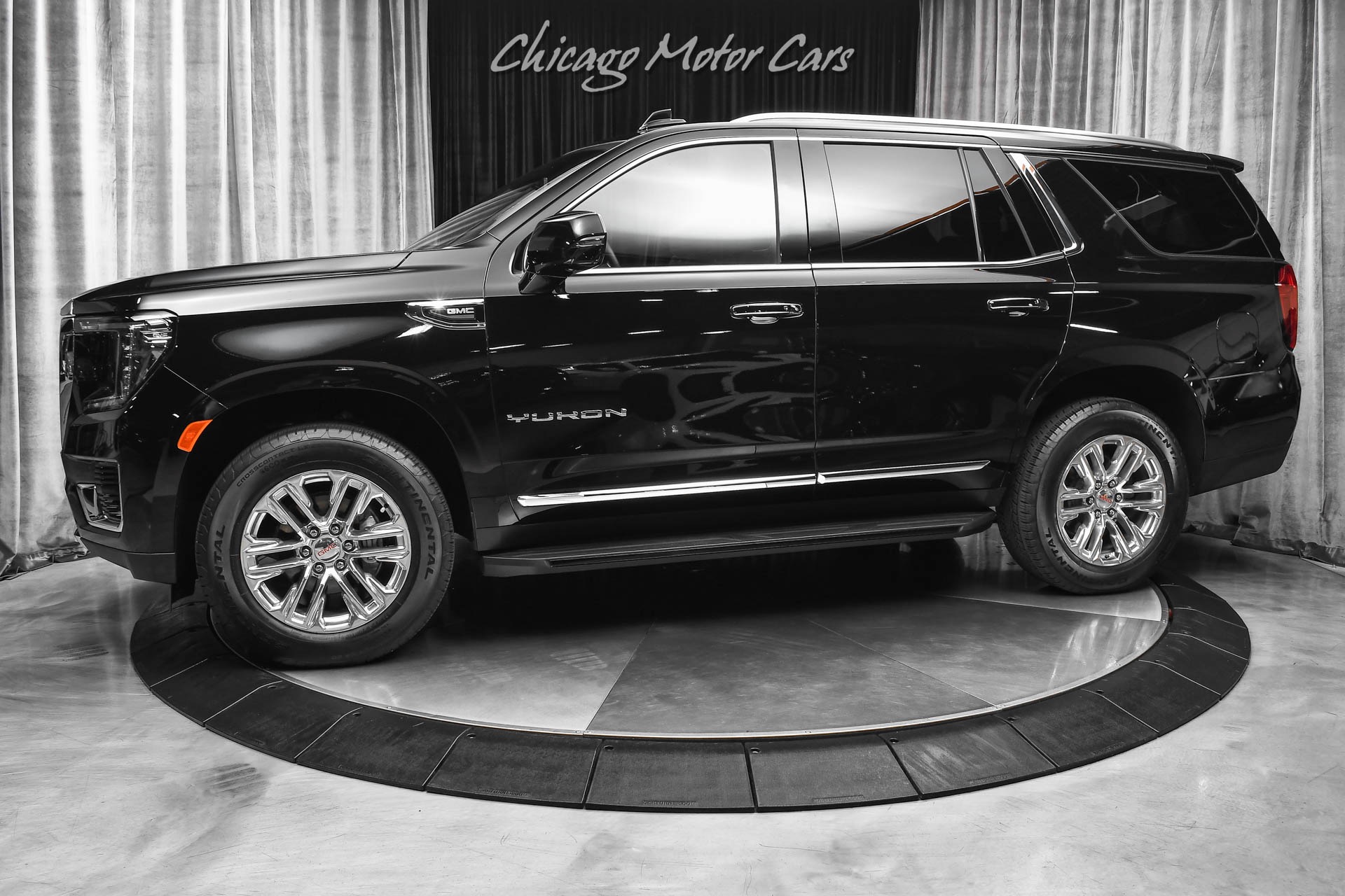 Used 2022 gmc yukon slt 4wd suv low miles slt luxury pkg onyx black