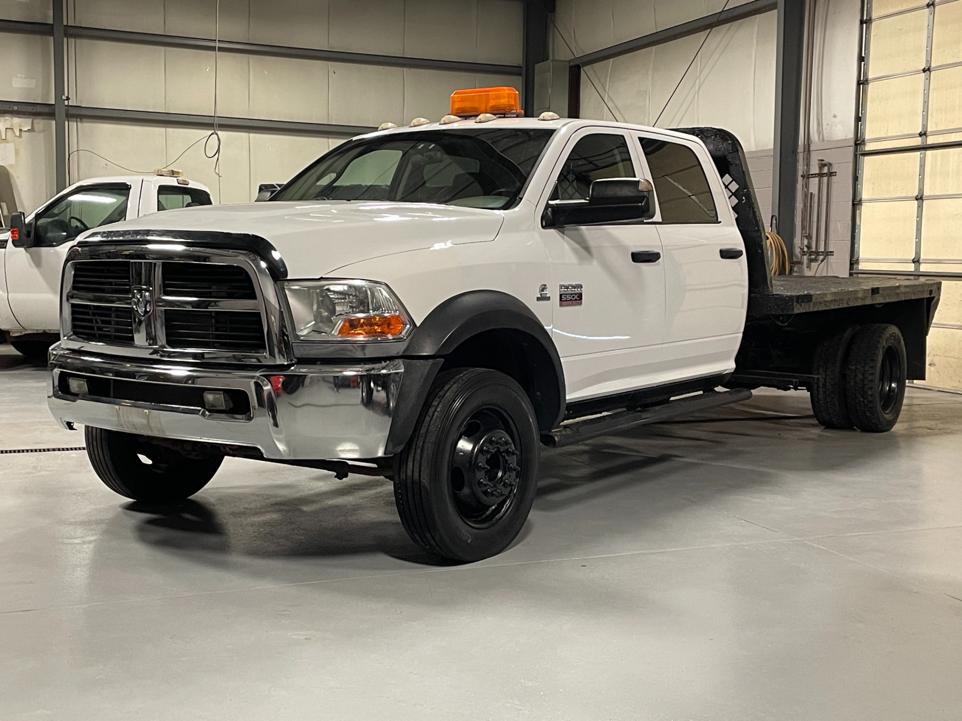 Used 2012 ram 5500 flatbed crew cab 6 7 cummins turbo diesel 5th