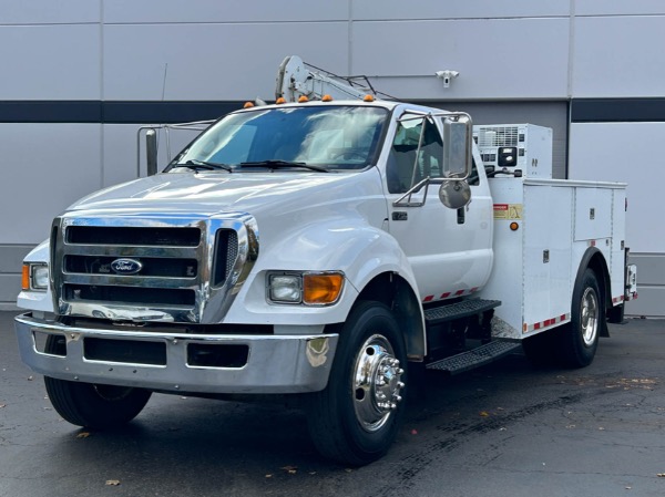 Used 2007 Ford F-750 XLT Service Truck for sale $55,800 at Midwest Truck Group in West Chicago IL