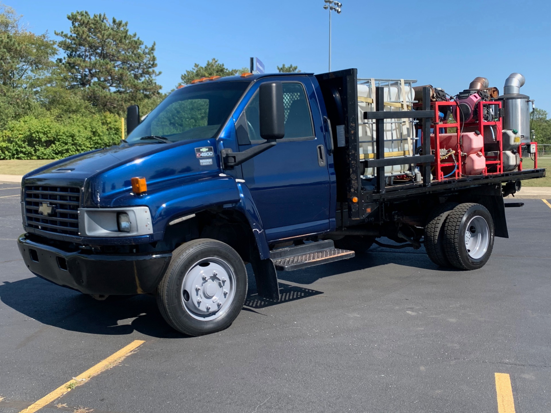 Used 2008 Chevrolet C4500 Power Washing Truck - DURAMAX DIESEL