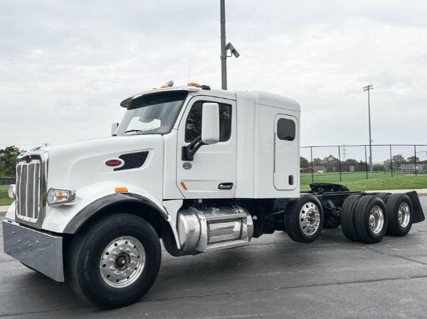 Used 2016 Peterbilt 567 Sleeper - Steerable Tri-Axle - Paccar MX-13 - 13 Speed Manual for sale $84,800 at Midwest Truck Group in West Chicago IL