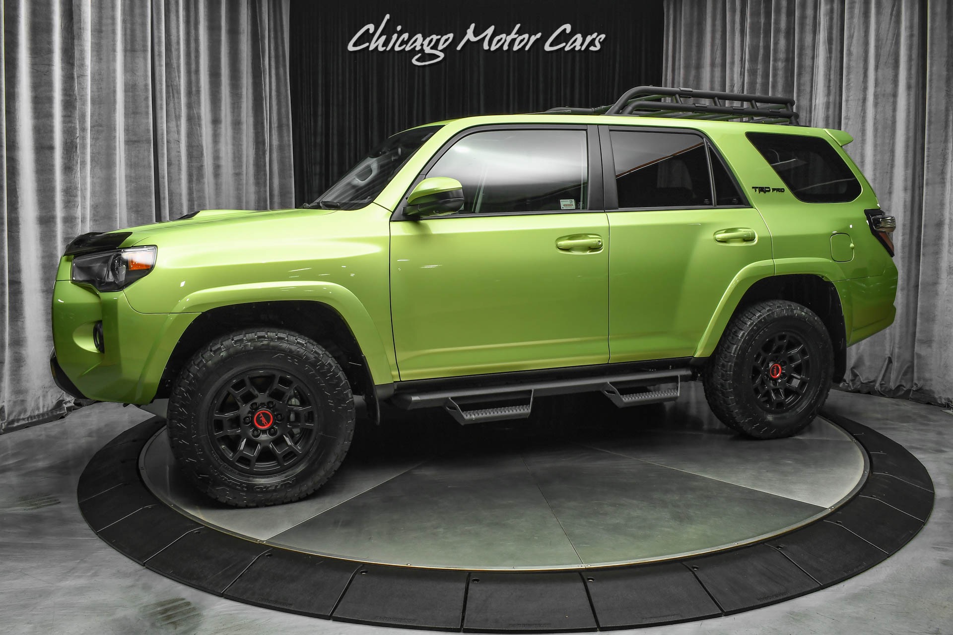Used 2022 Toyota 4Runner TRD Pro SUV ONLY 200 Miles! Lime Rush! Top of