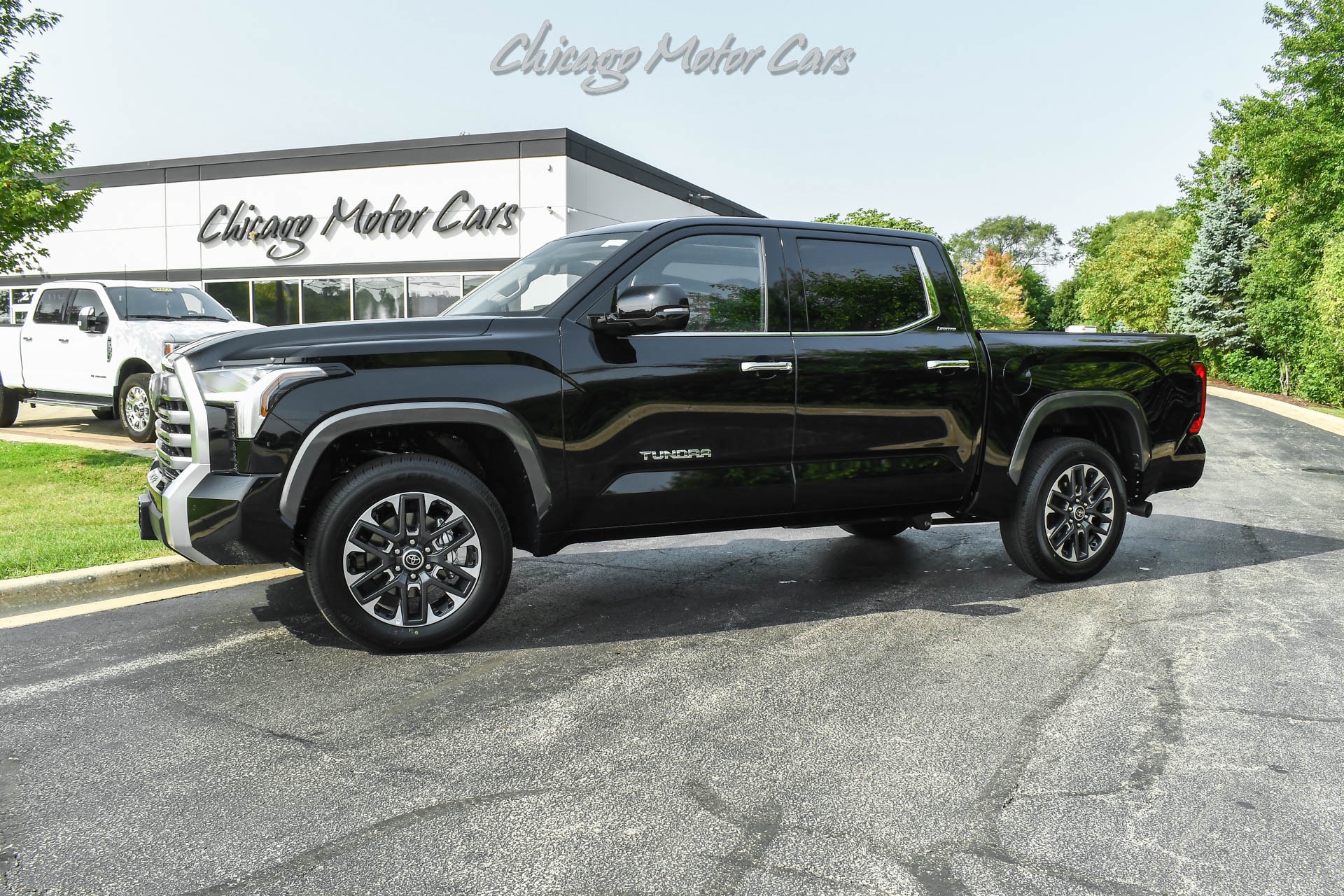 Used 2022 toyota tundra limited 4x4 crewmax pickup only 295 miles pano